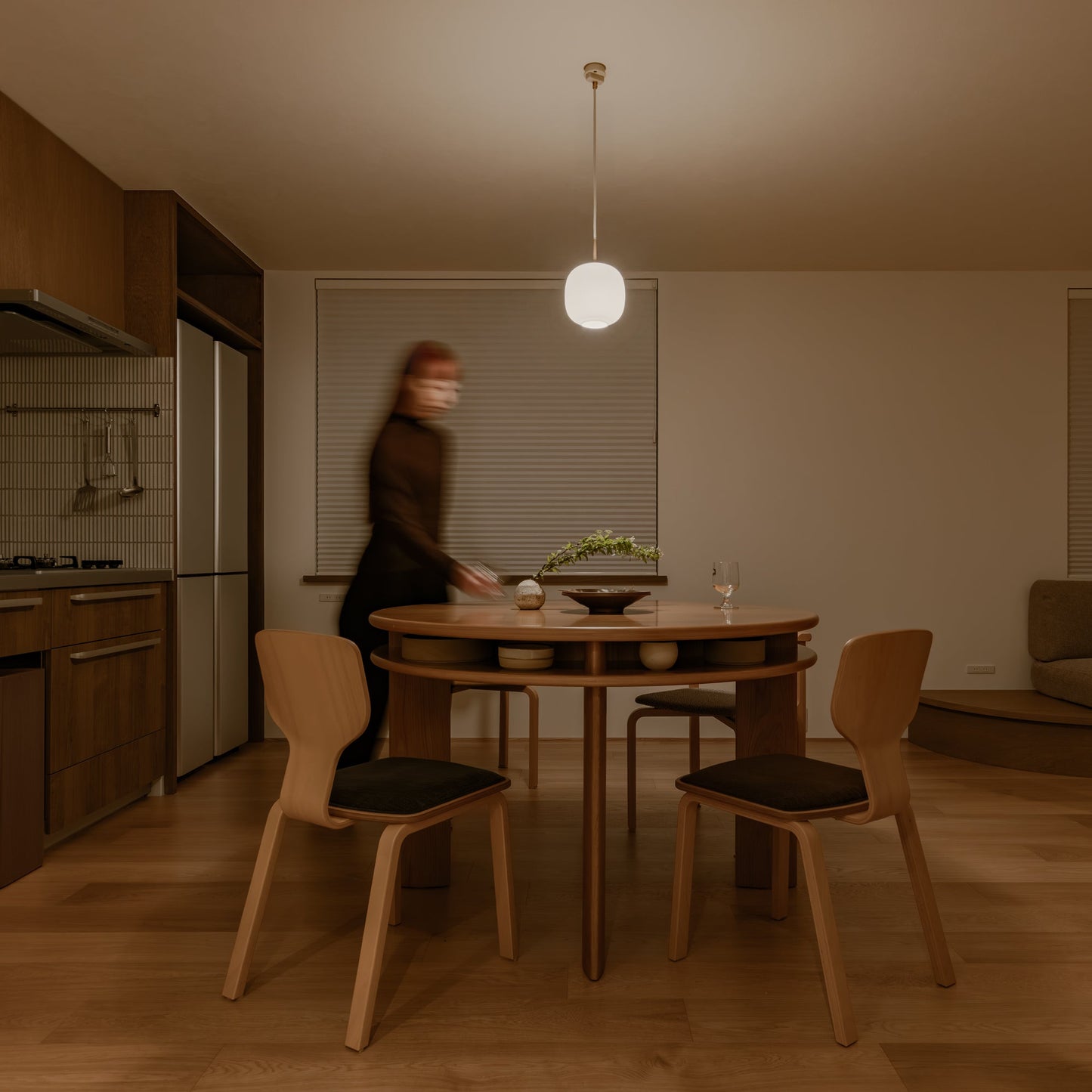 一畳十間　ダイニング　丸タイプ